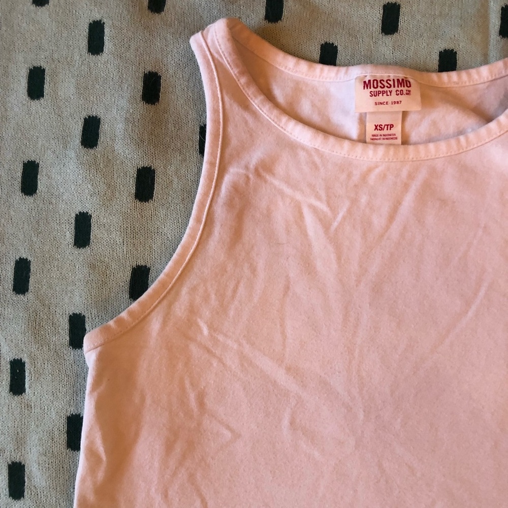 White tank top